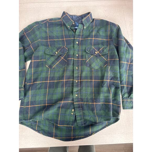 Towncraft Men's Plaid Oversized Button Down - Picture 1 of 5